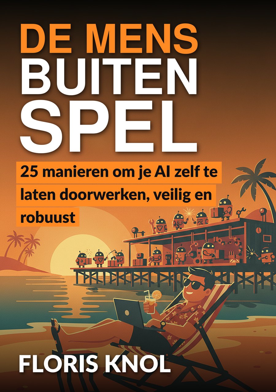 Cover of the Dutch edition, De mens buitenspel